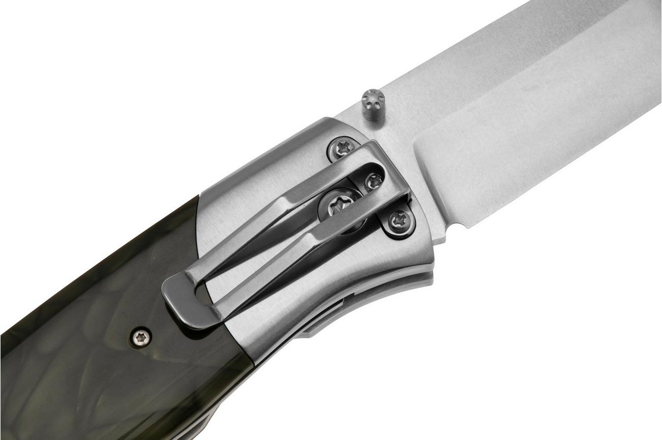 Fällkniven PXLtw Juma, Satin Elmax, TAC Woodland herenmes