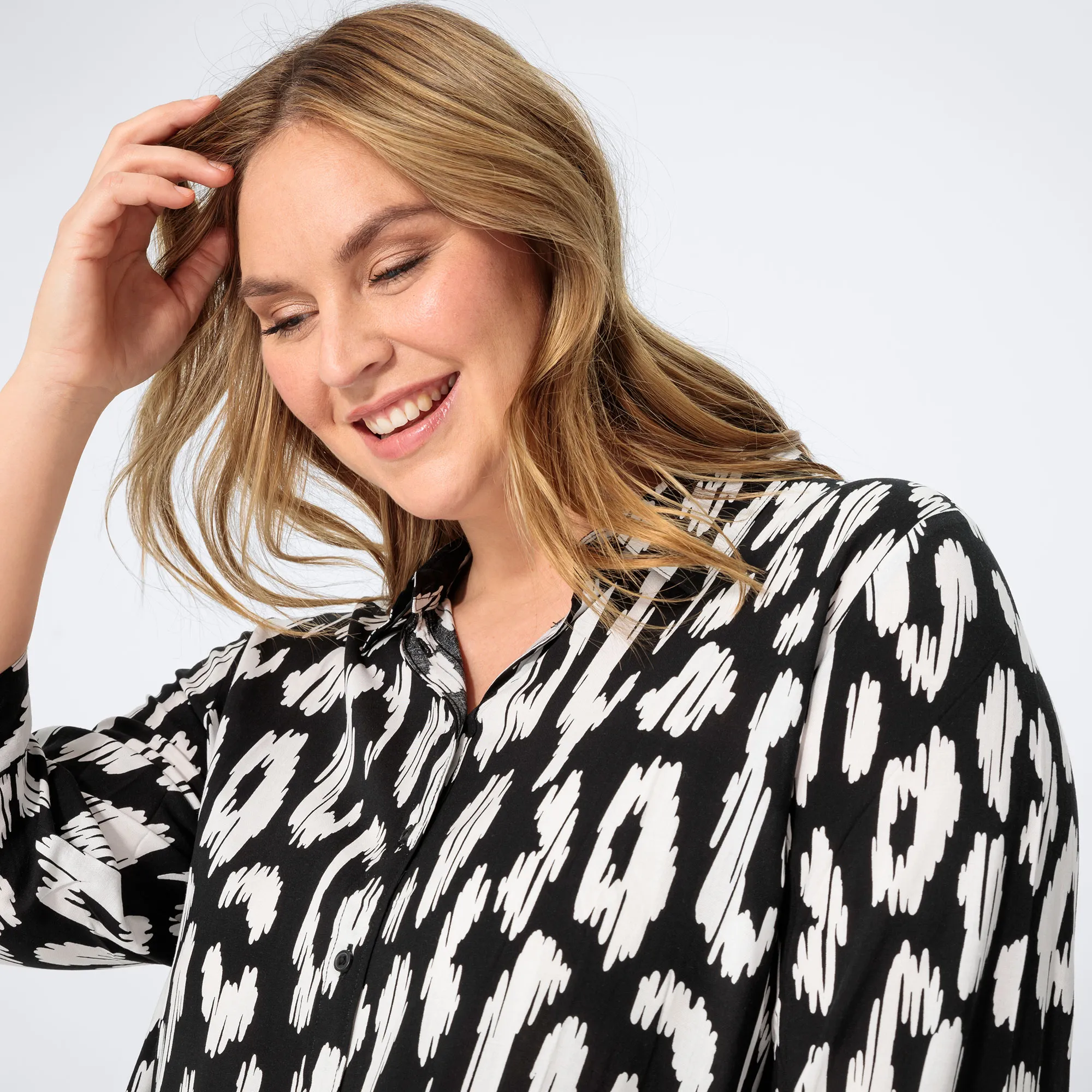 Damen-Kleid mit tollem Muster, große Größen