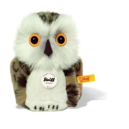 Steiff Wittie Eule 12cm grau gescheckt