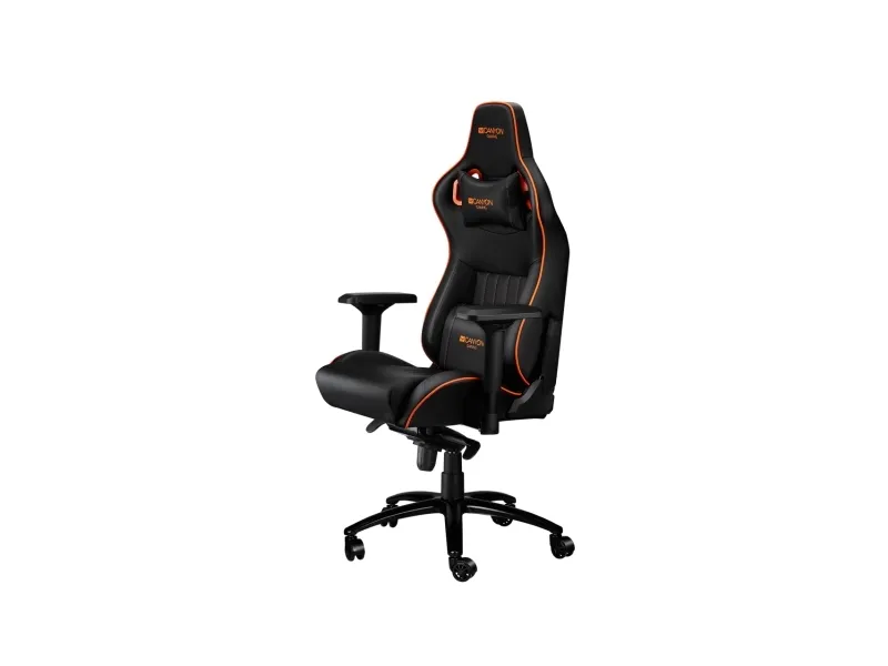 Canyon Corax, PC gamingstol, 150 kg, Sort, Nylon, Sort, Metal