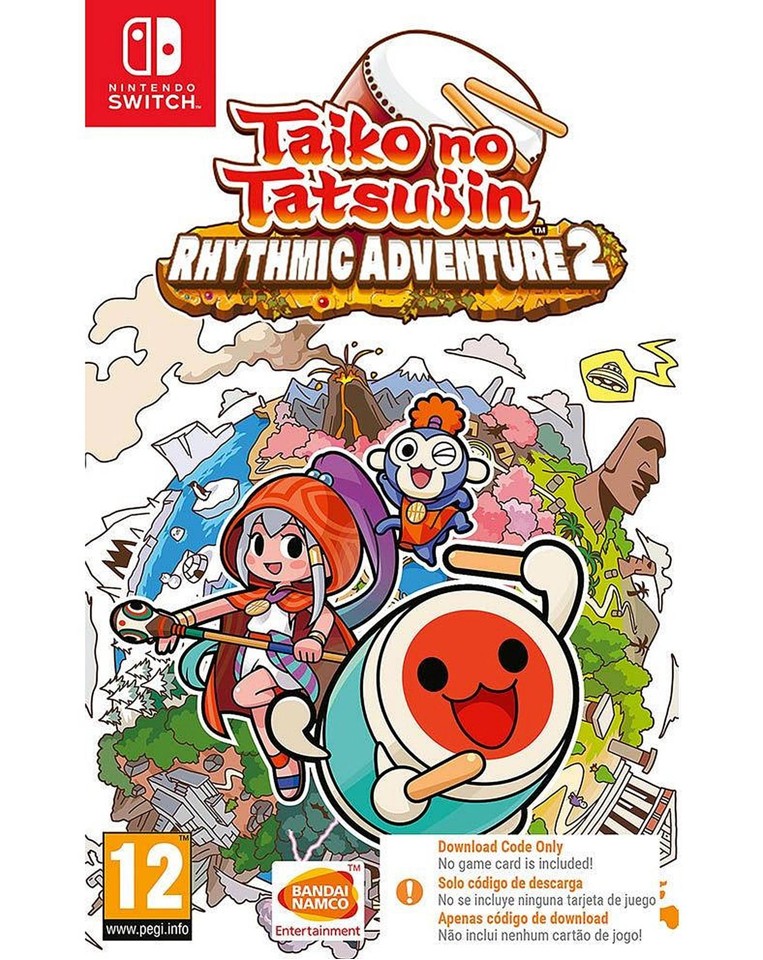 Taiko no Tatsujin: Rhythmic Adventure Pack 2 (Code in Box)- Nintendo Switch