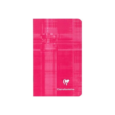 Clairefontaine - Carnet 7,5 x 12 cm - 48 pages - petits carreaux (5x5 mm) - disponible dans différentes couleurs