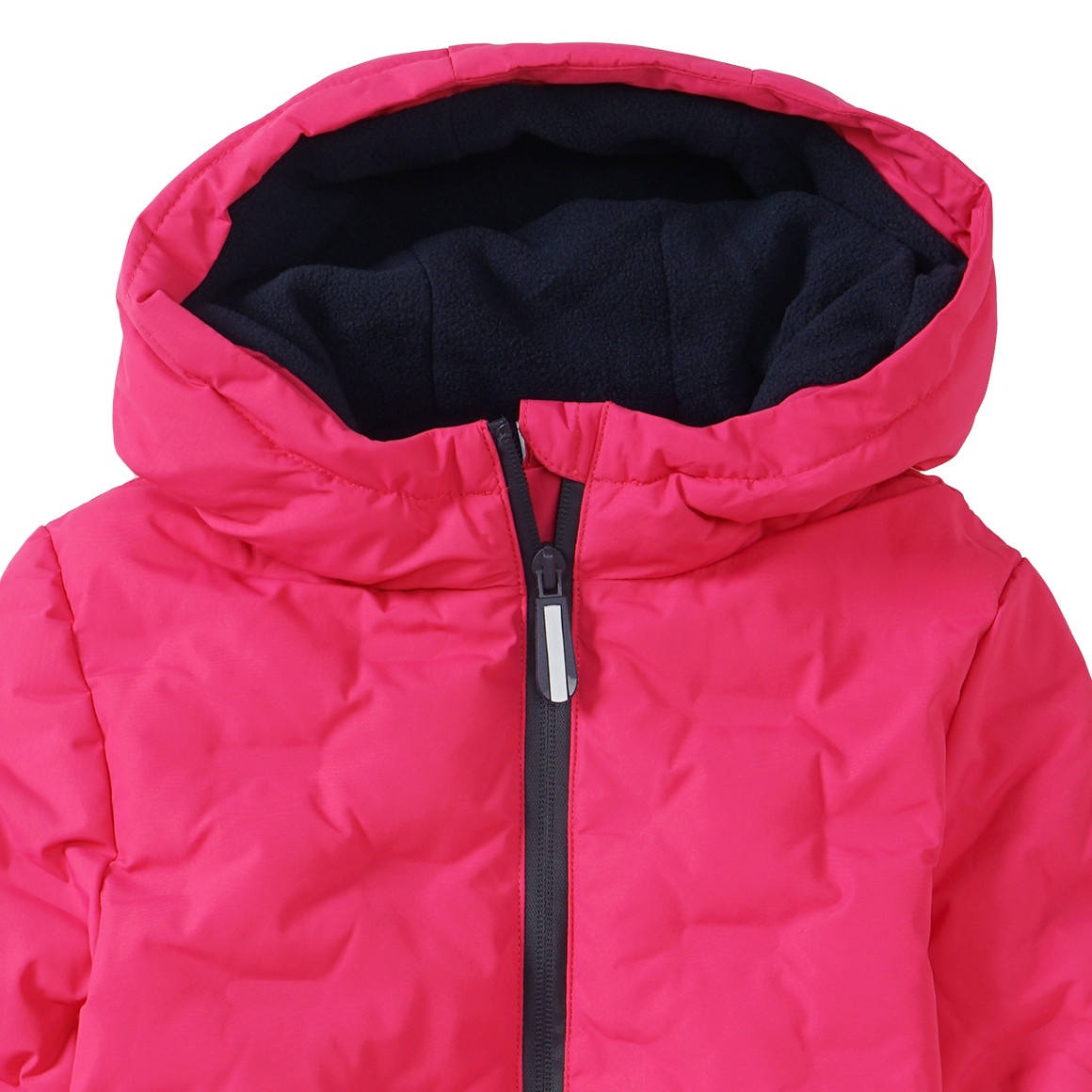 Topolino Mädchen Schneeoverall in Unifarben pink