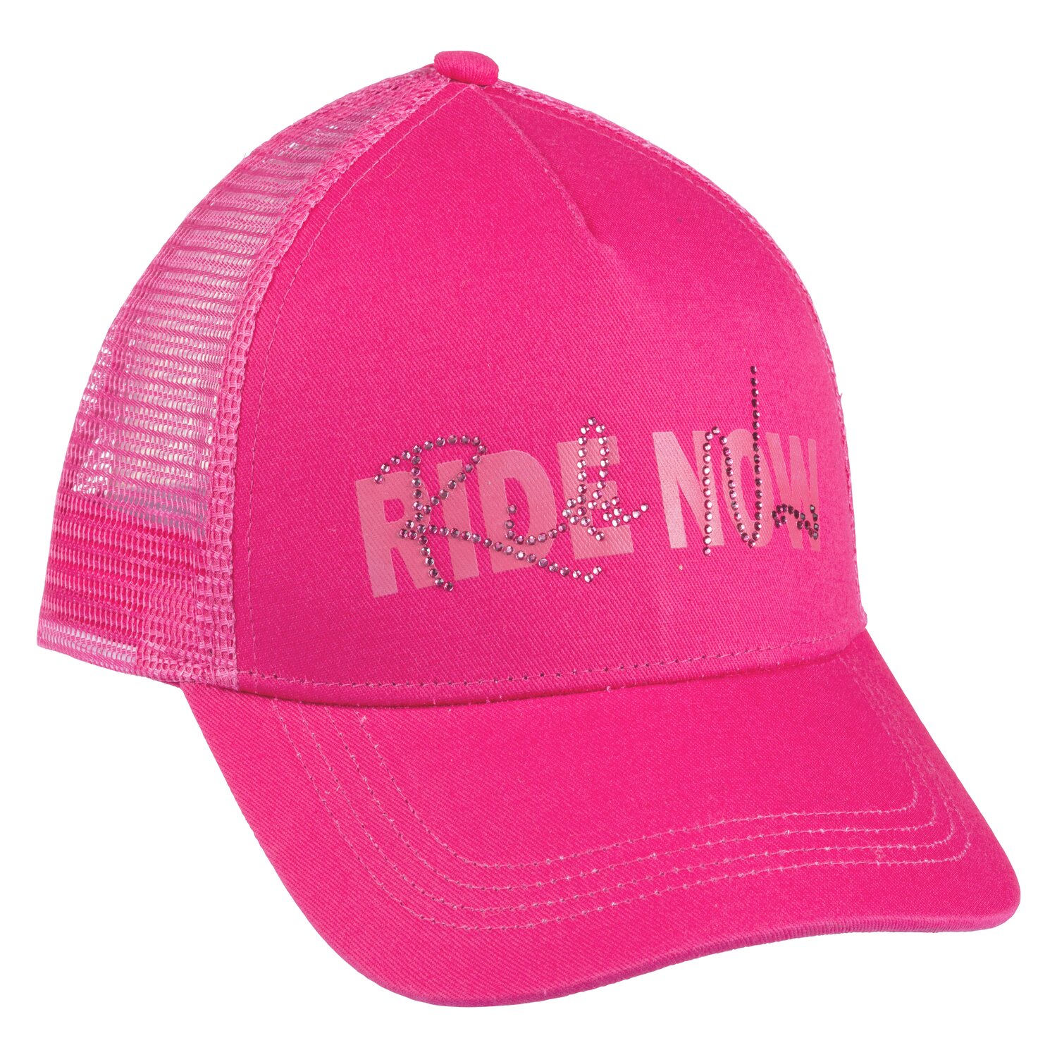 RIDE now Basecap mit Glitzersteinen - pinkaholic - Einheitsgröße