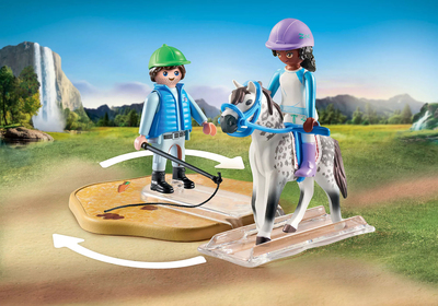 Playmobil 71637 Horses of Waterfall Byggesett Moderne Rideskole