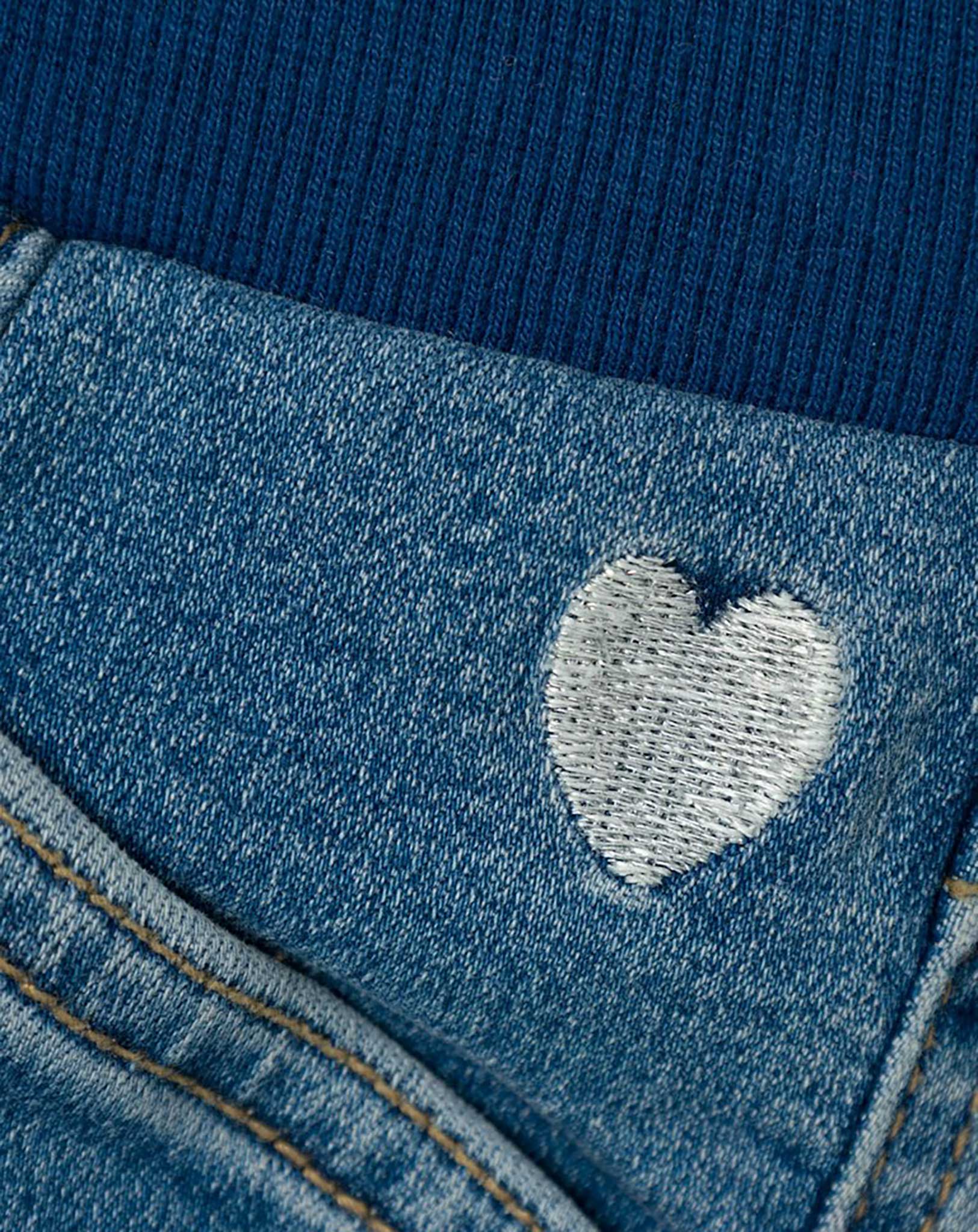 Jeans NMFBELLA ROUND 9685-IS in medium blue denim