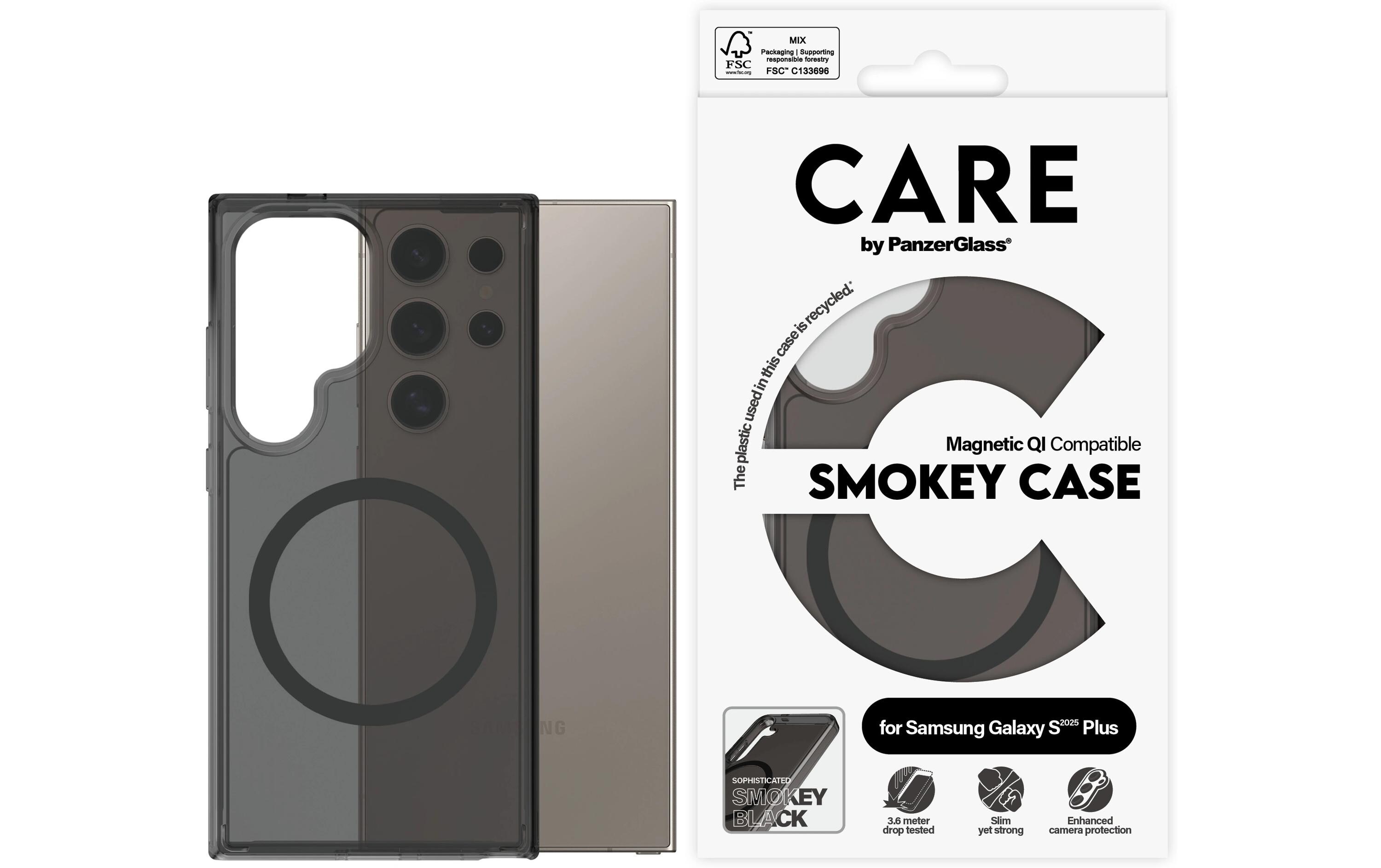 Back Cover Flagship Galaxy S25 Ultra SmokeyQi-kompatible Schutzhülle für das Samsung Galaxy S25 Ultra