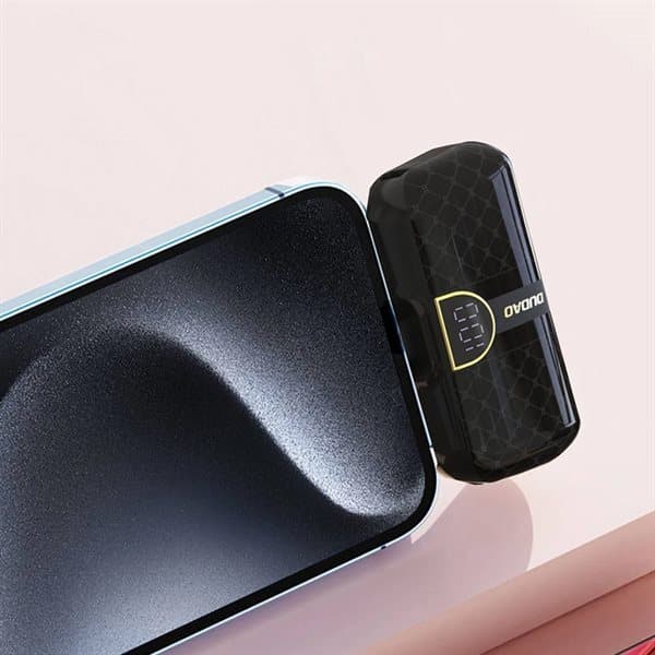 Powerbank 5000mAh med lightning-stik