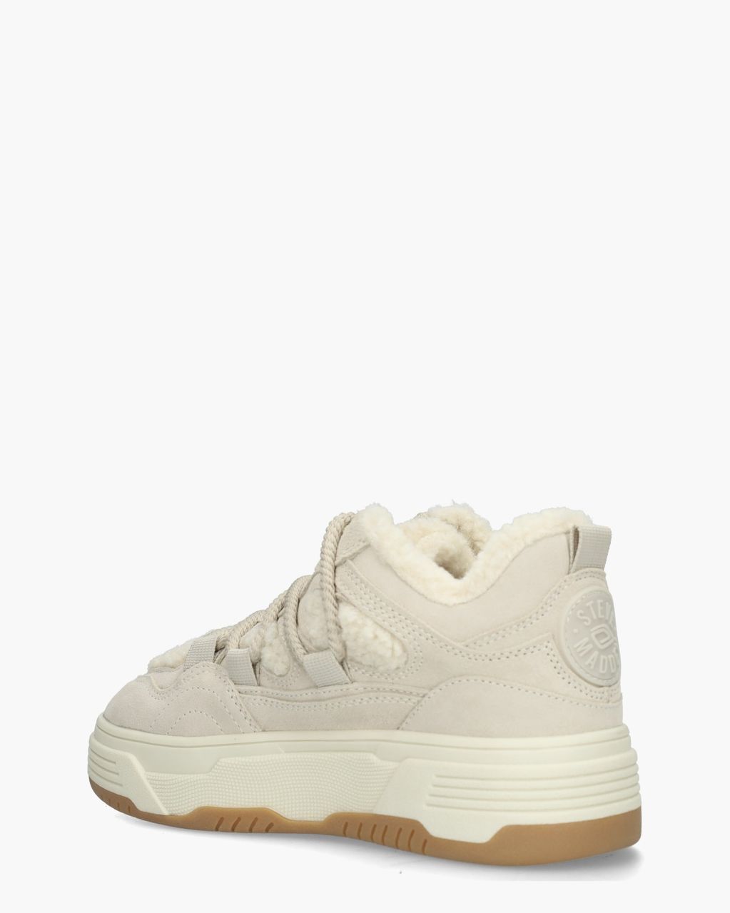 Steve Madden Boomer-F- Beige Damessneakers