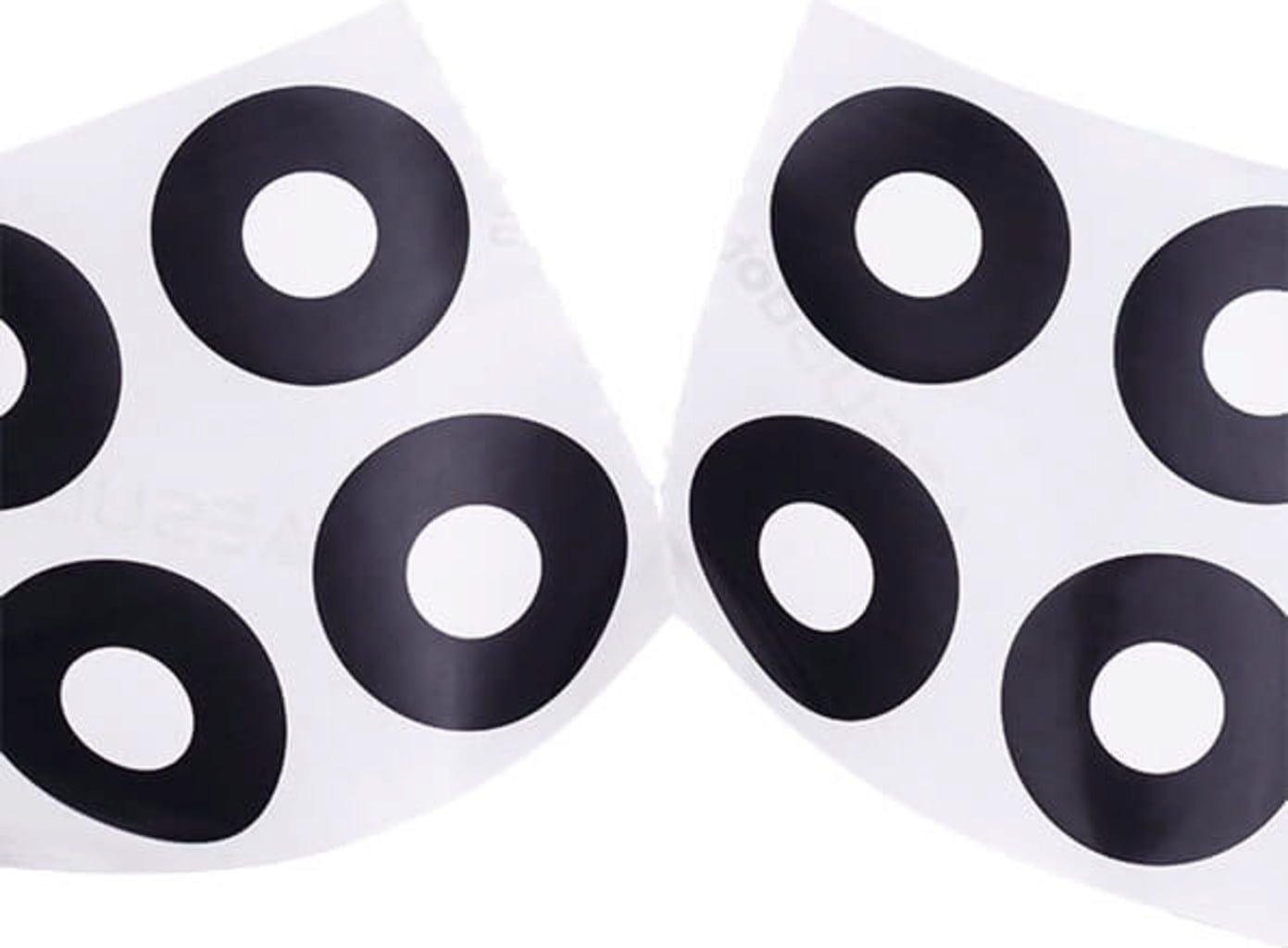 AESUB  AESUBdots black&white easy remove, 6 mm    Referenzpunkte für 3D-Scanner mit strukturiertem Licht