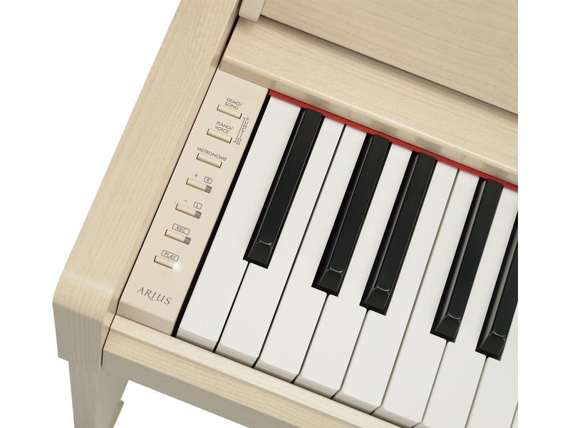 Yamaha E-Piano Arius YDP-S35WA White Ash E-Piano mit gewichtetem GHS-Keyboard mit 88 Tasten
