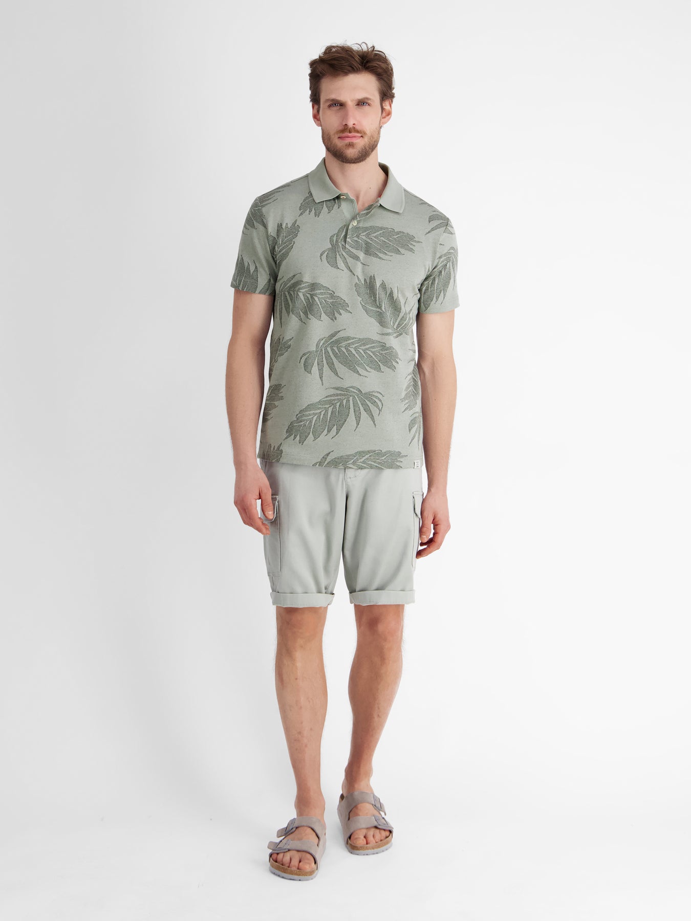 Jacquard Poloshirt für Herren