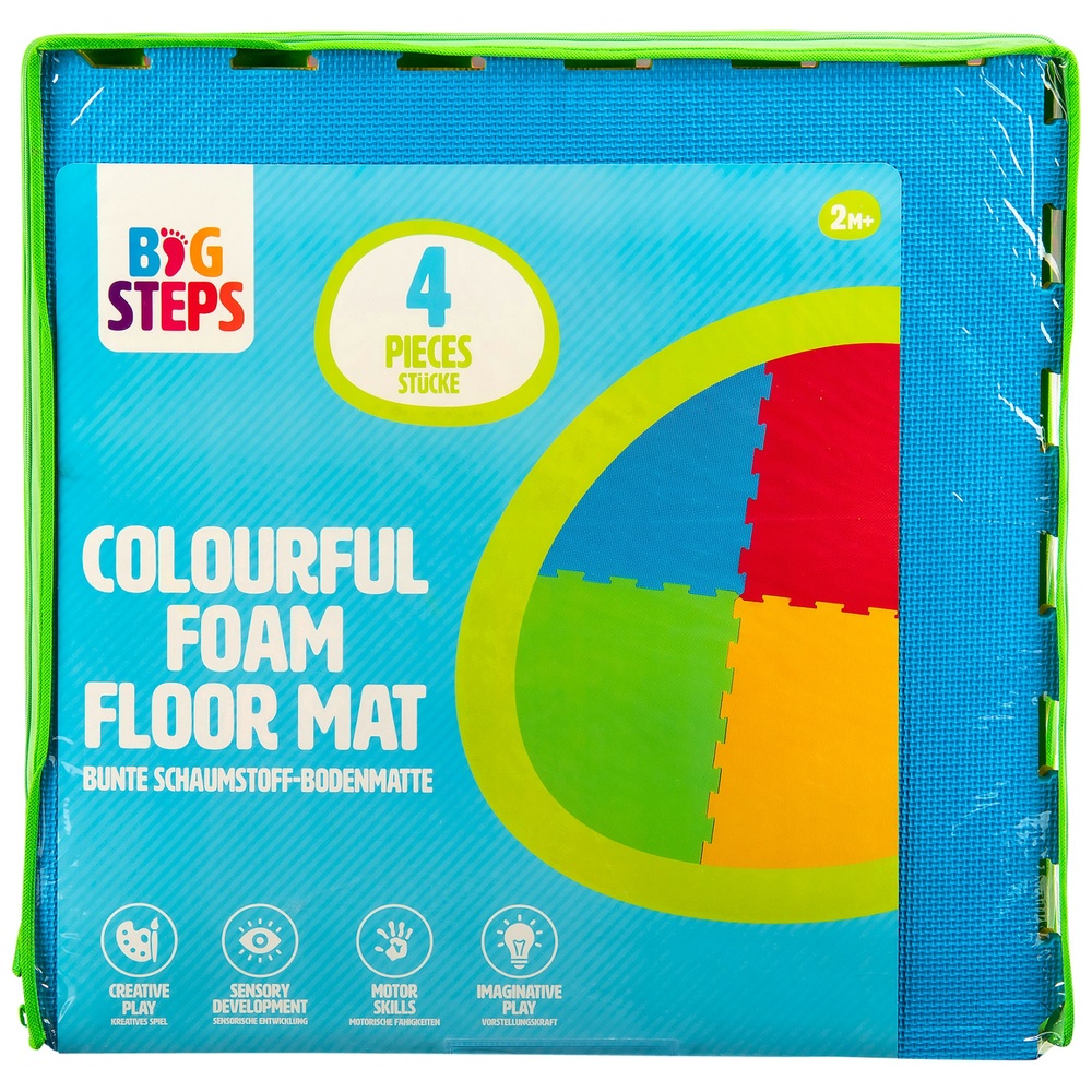 Play Factory bunte Schaumstoff-Spielmatte für Babys