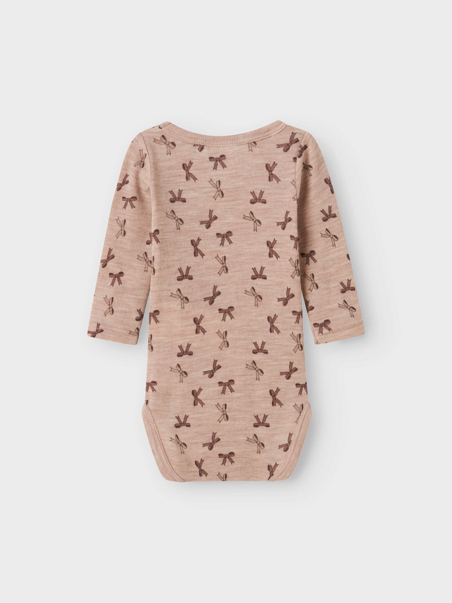 Wang Wool Rib Long Sleeve Body All Over Print