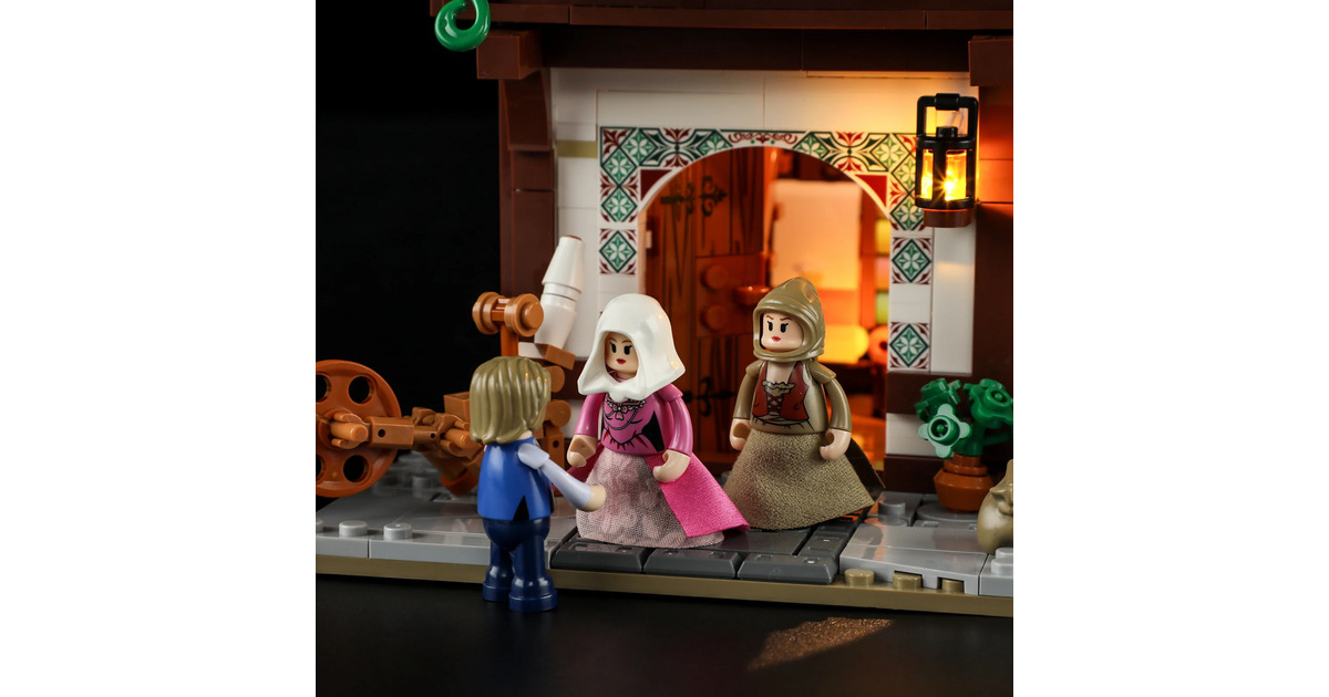 LumibricksMiddle Ages - Medieval Tailor Shop Constructiespeelgoed  (F9038)