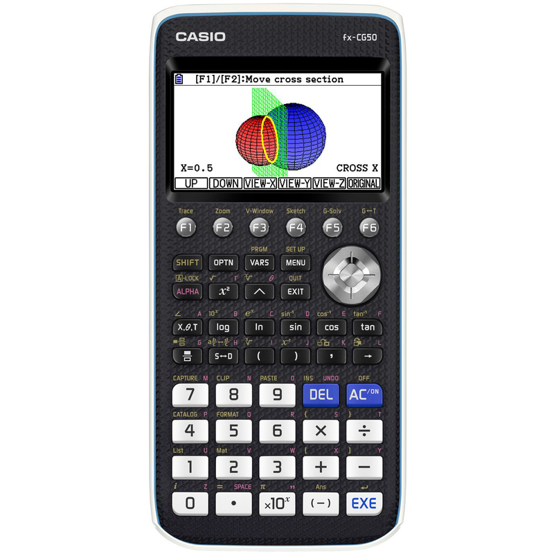Casio Grafikrechner FX-CG50, schwarz/weiss