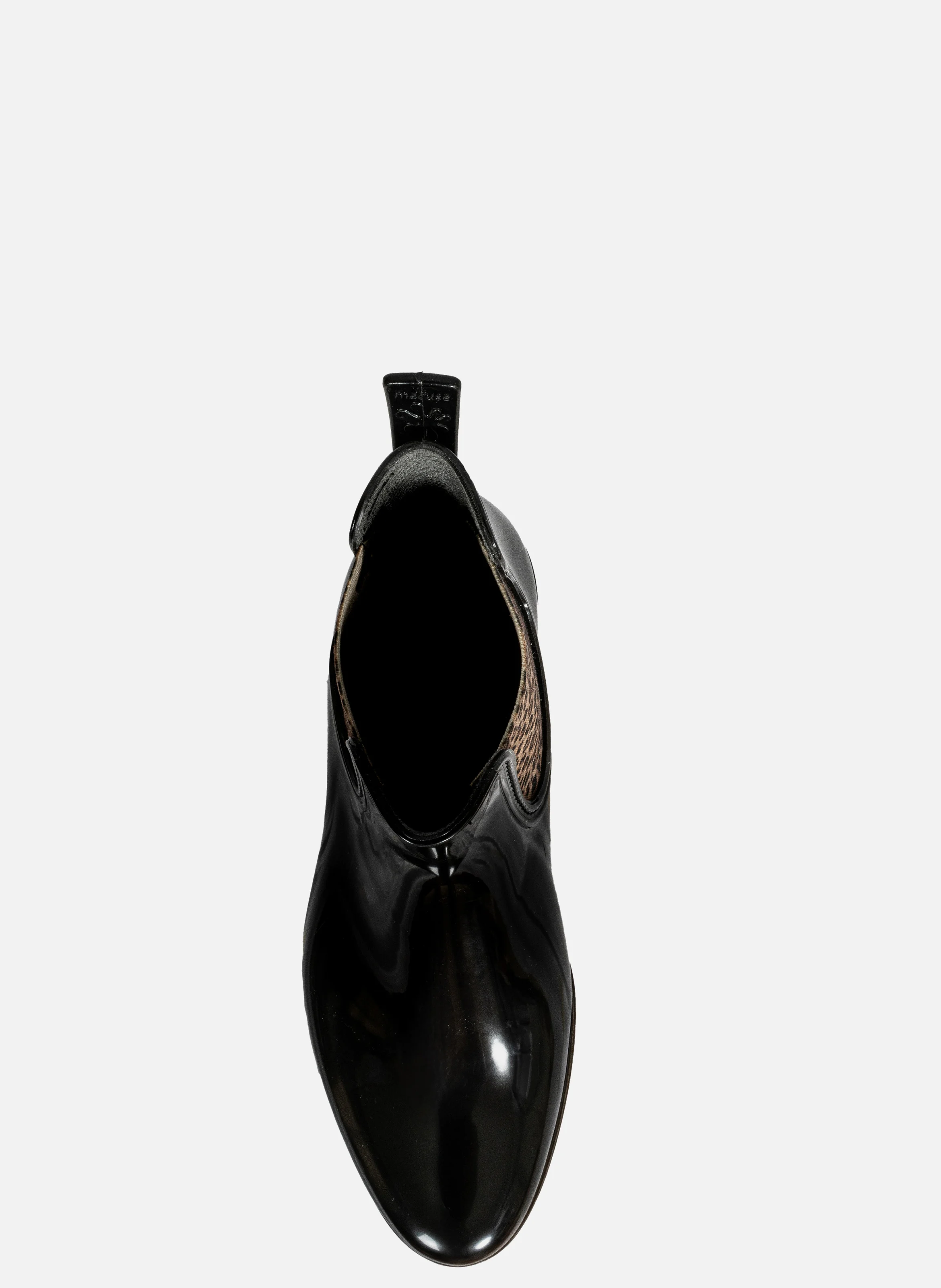 Bottines de pluie crantées | Noir