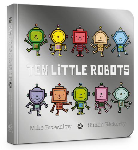 Ten Little Robots Board Book - Ten Little (Board book)
