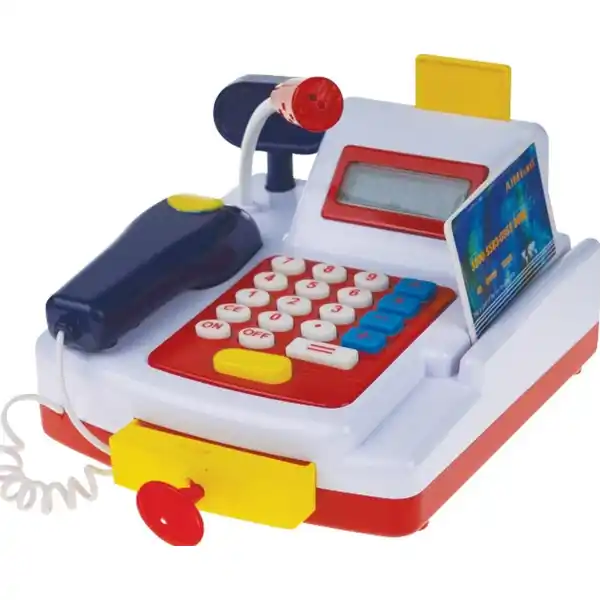 Kasse mit Rechner Funktion