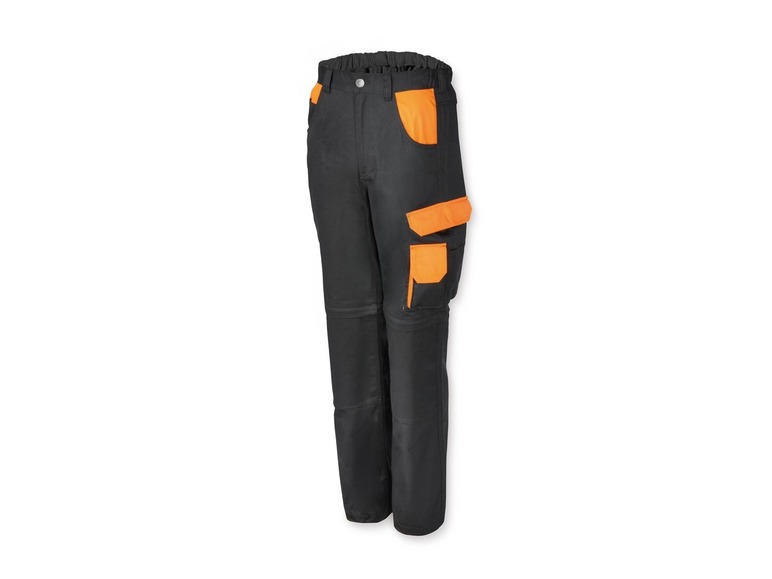 Werkbroek, zip-off functie