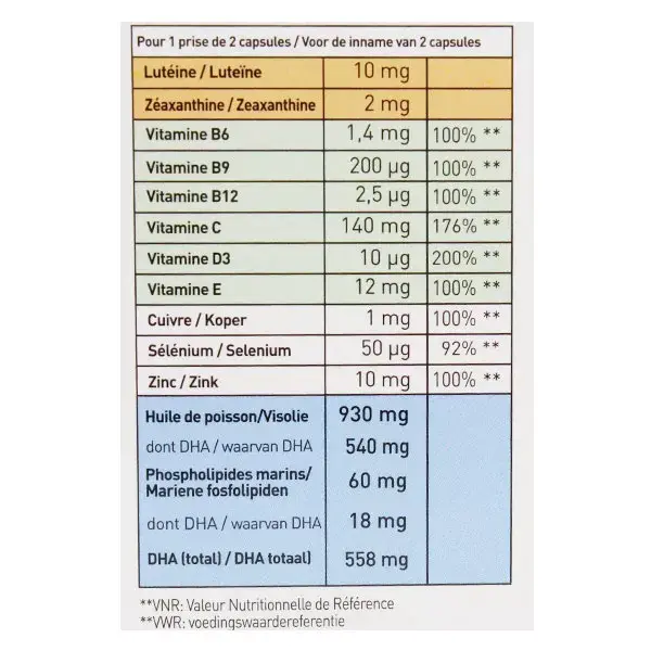 NaturOphta Macula 60 cápsulas