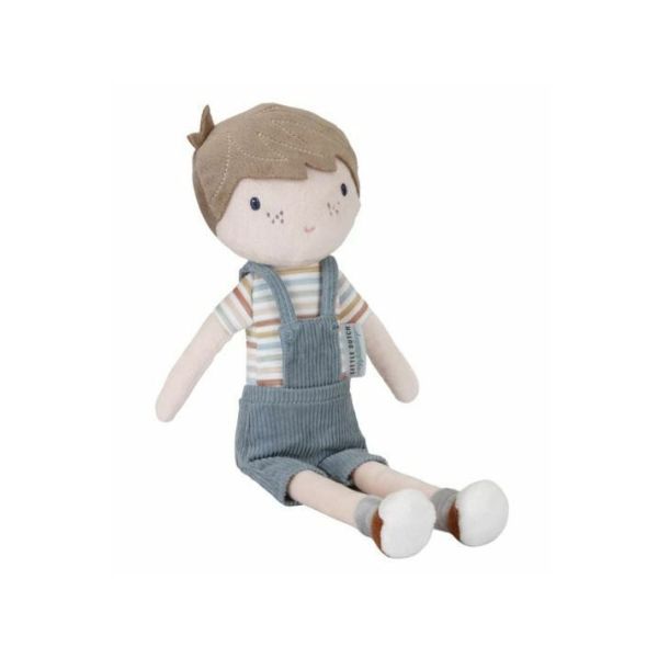 Little Dutch Vintage Sunny Stripes Knuffelpop - Jim - 35 cm