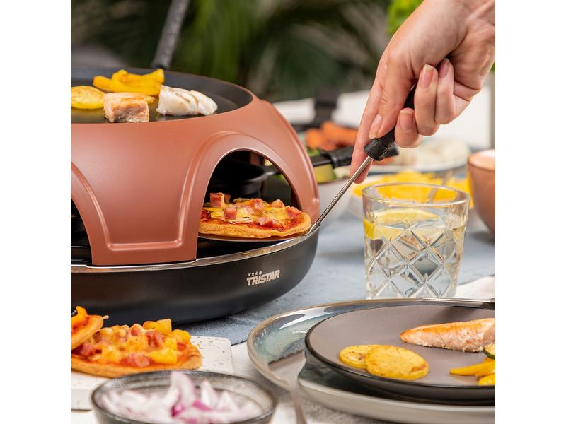 Tristar Pizzadom Pizza Festa Gourmet für 6 Personen Pizzaofen