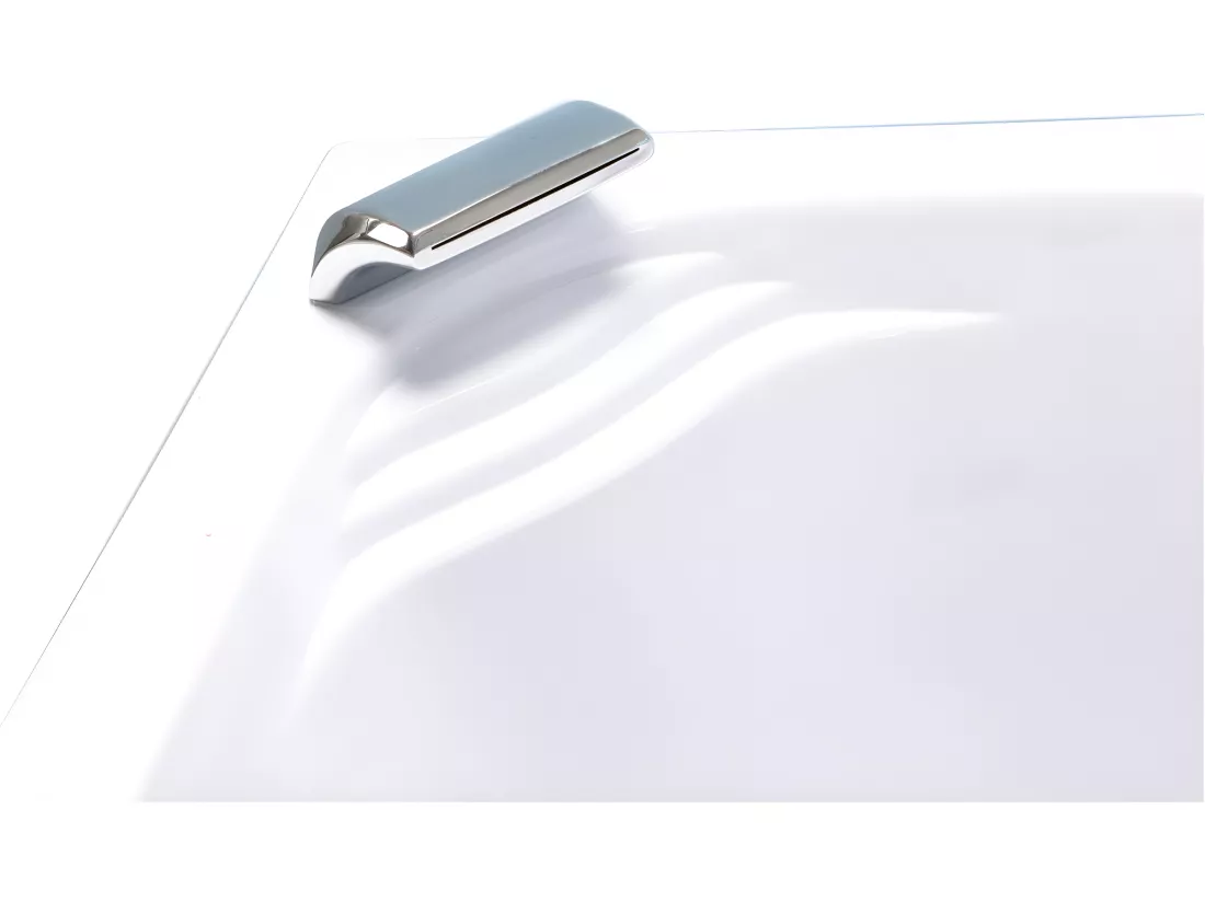 Baignoire Balnèo blanc 180 X 120 cm Chromothérapie 8 jets – Lily
