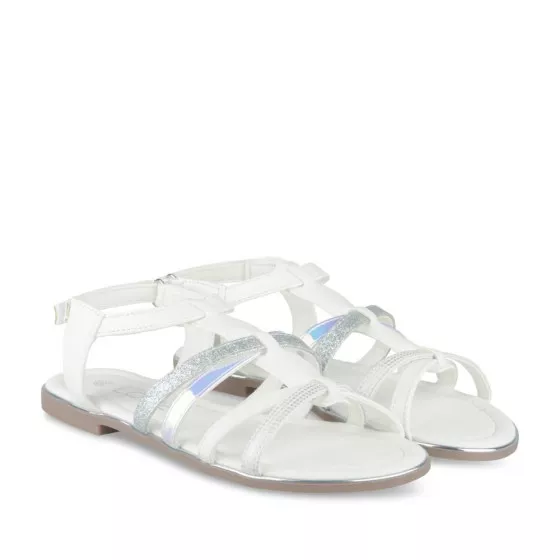 Sandales BLANC LITTLE LOLITA