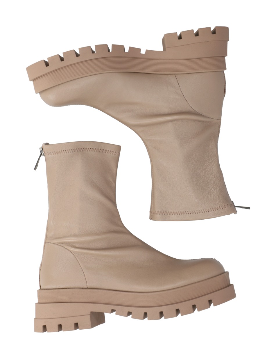 Glattleder Boot