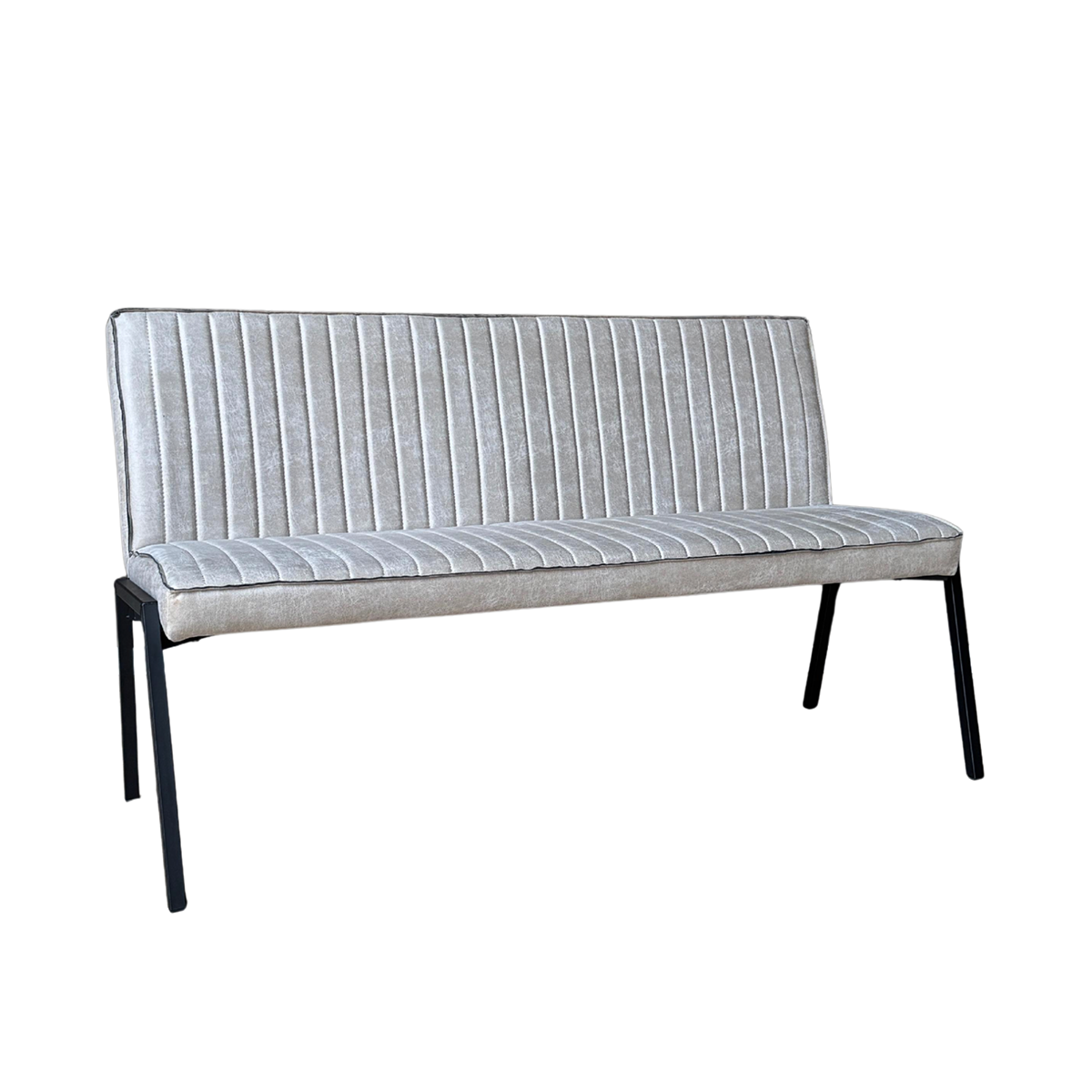 Eetkamerbank Stripes Ivoor 155 cm