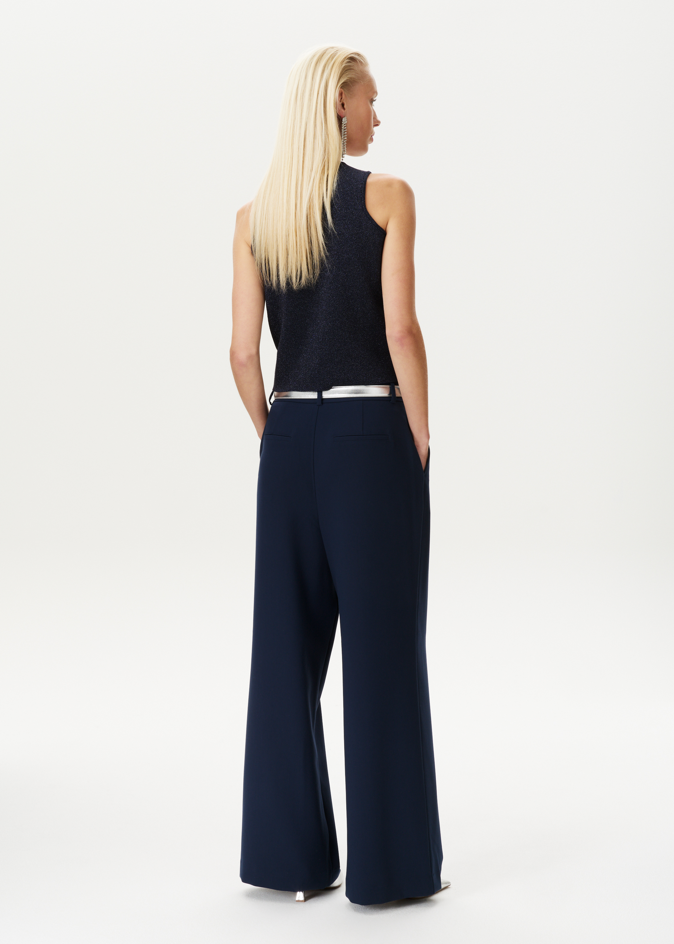 Gilet met lurex