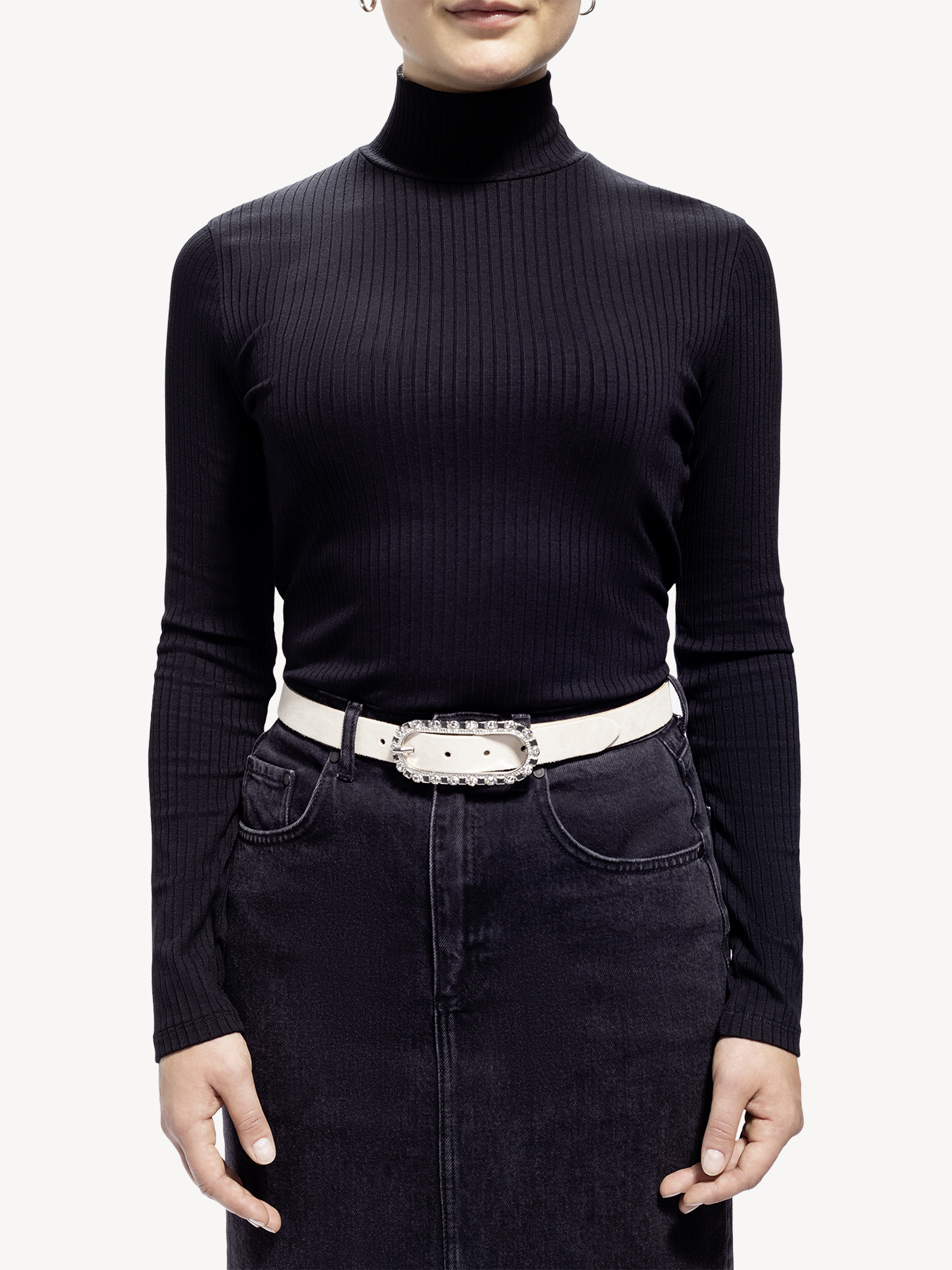 Leren Riem - beige