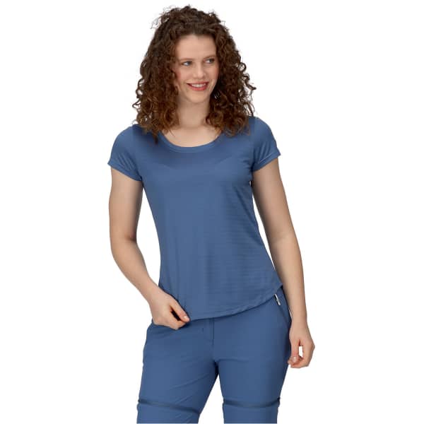 T-shirt randonnée REGATTA W LIMONITE VI DUSTY DENIM