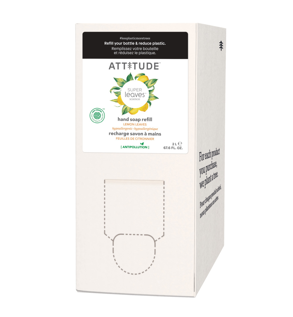 Attitude Super Leaves Bulk2 Go Handzeep lemon leaves (2000 ml)