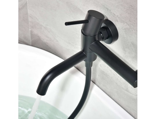 IMEX PRODUCTS - Mitigeur de baignoire Ensemble mitigeur de bain et douche imex monza bdm039-4 noir...