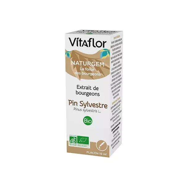 Extrato de Broto de Pinheiro Silvestre Orgânico Vitaflor 15ml