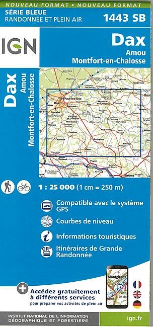 IGN - 1443 SB DAX AMOU 1 25 000
