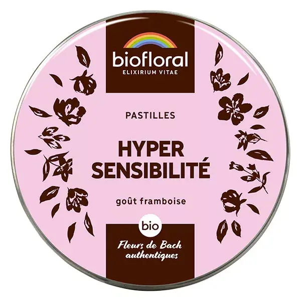 Pastilhas Biofloral para Hipersensibilidade, Pastilhas Organic Emotion 50g