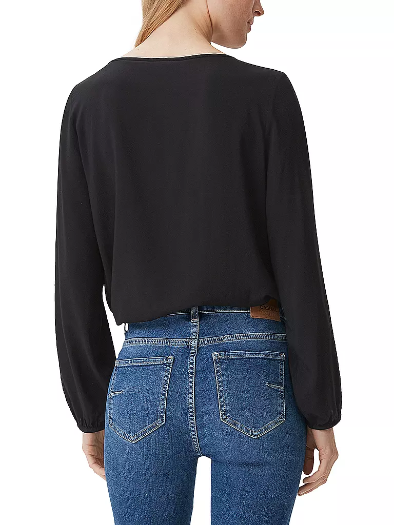 COMMA IDENTITY Bluse schwarz