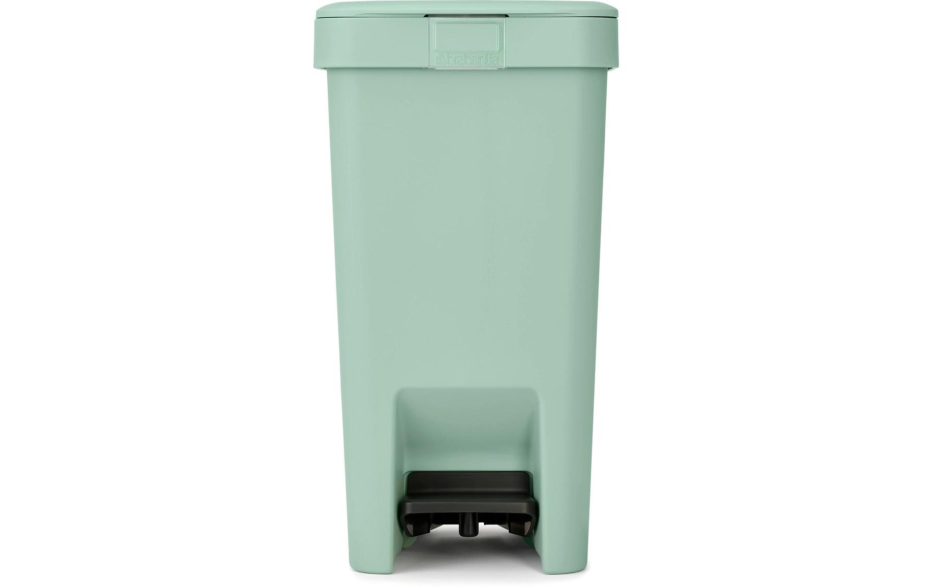 Recyclingbehälter StepUp 10 l, GrünTreteimer für Recycling Materialien
