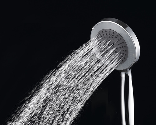 Basano Marsala handdouche Ø 13 cm met LED-verlichting, 3-voudig verstelbaar, chroom