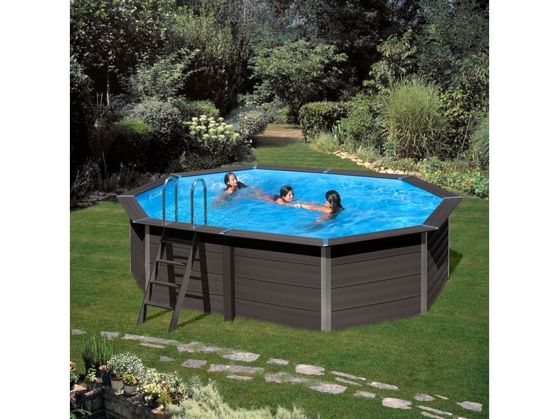 Gre Pool KIT Avantgarde, 804 x 386 x 124 cm Ovalbecken