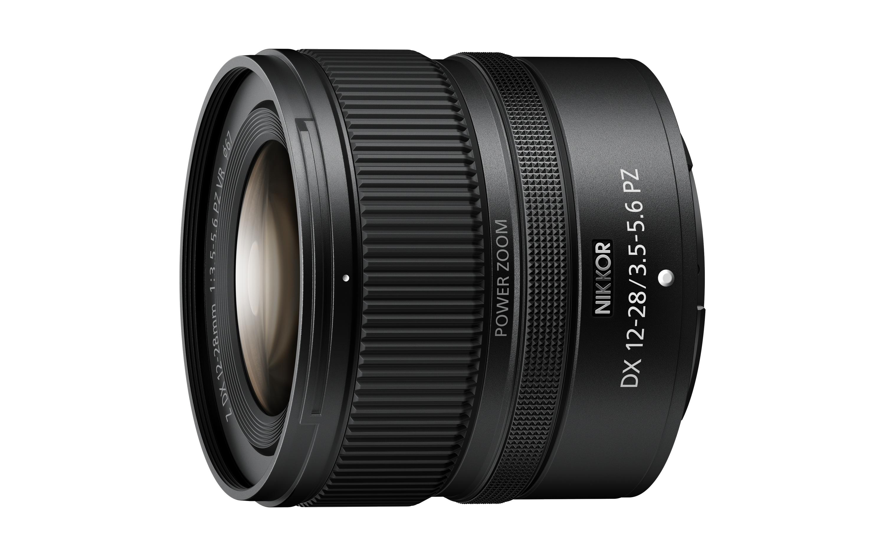 Zoomobjektiv NIKKOR Z DX 12-28mm F/3.5-5.6 PZ VR Nikon Z<br>Ultramobiles Ultraweitwinkel-Power-Zoom-Objektiv – Ideal für Filme. Fantastisch für Fotos