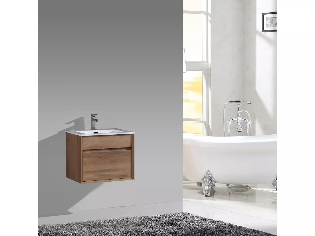 Ensemble meuble de salle de bain 60 cm Aquaroca