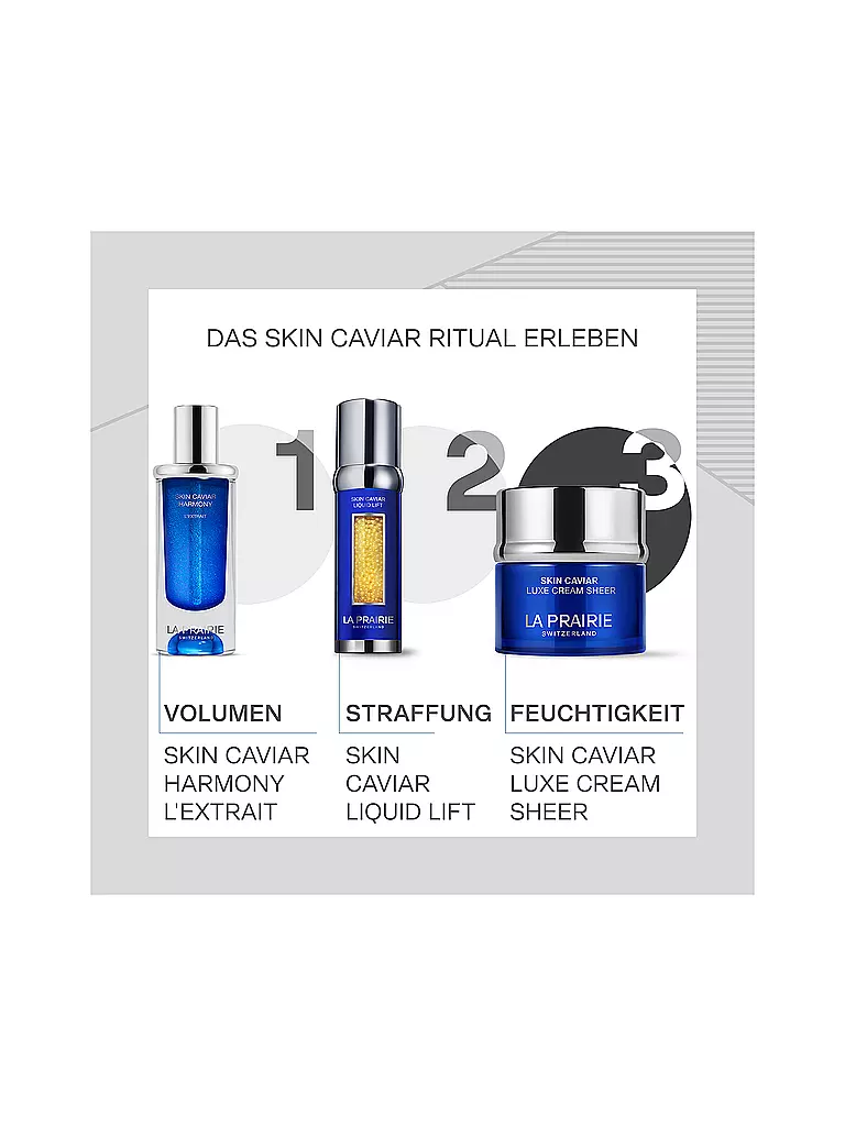 LA PRAIRIE Skin Caviar Luxe Cream Sheer Gesichtscrem 100ml keine Farbe