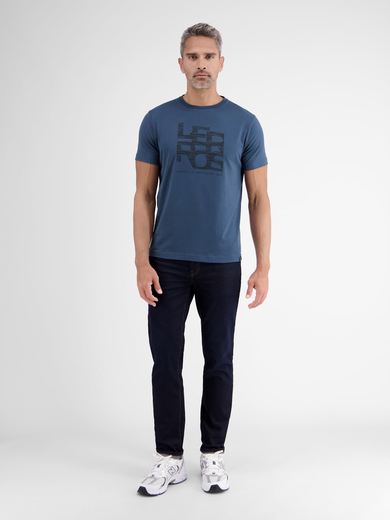 T-Shirt mit LERROS Print