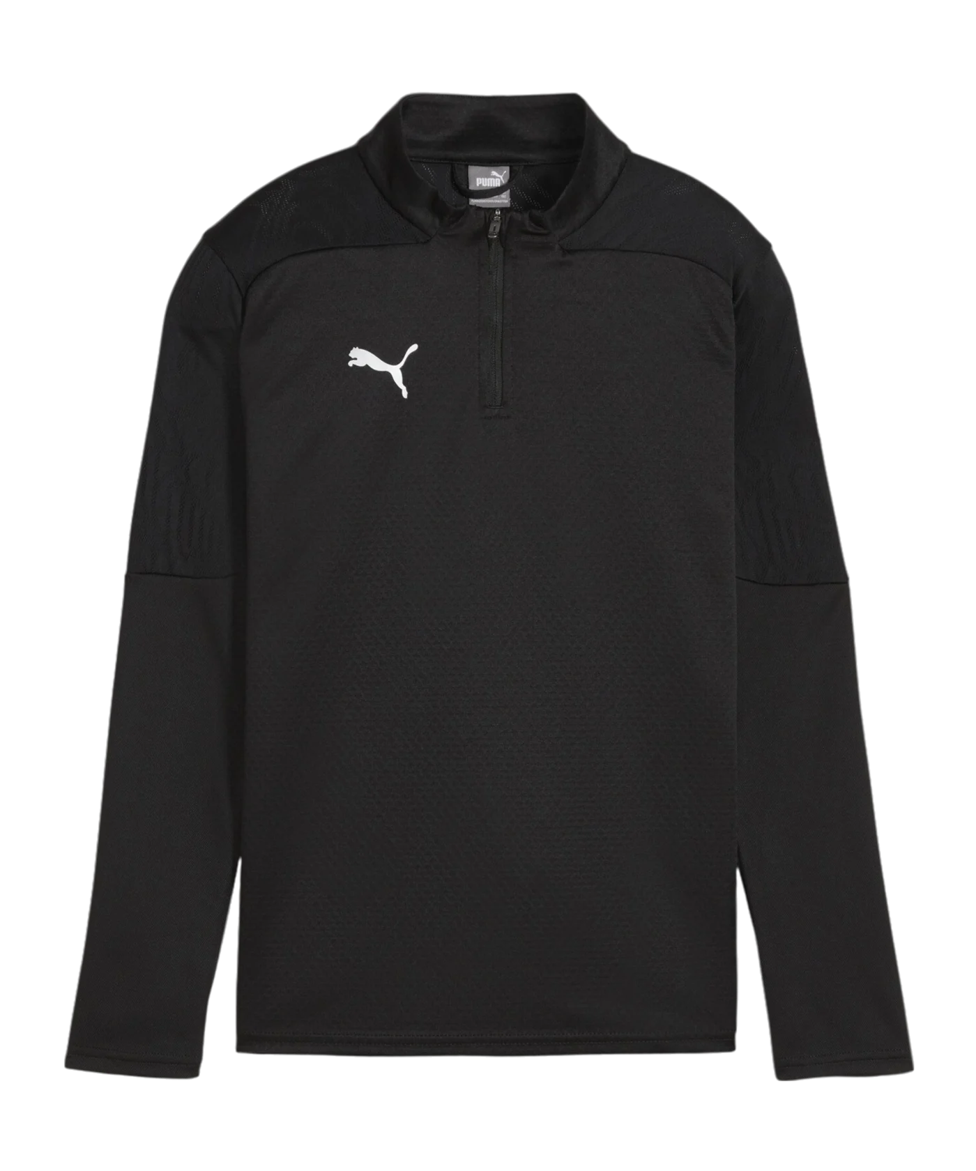 PUMA teamFINAL Training 1/4 Zip Sweatshirt Kids Schwarz F03