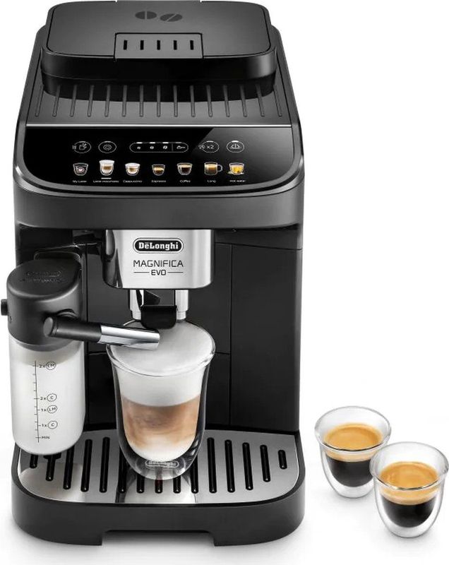 De'Longhi - Magnifica Evo ECAM292.81.B - Volautomatische Espressomachine - Zwart - Met LatteCrema Technology