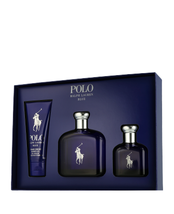 Ralph Lauren Polo Blue Set mit EdT Spray & Shower Gel 125ml-40ml-100ml